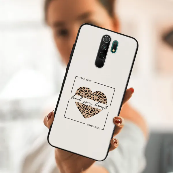 MY ART Silikónový obal Xiaomi Redmi 9 WILD HEART (241)