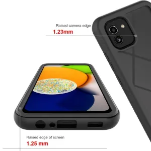 DUAL Obojstranný kryt s fóliou Samsung Galaxy A03 ružový