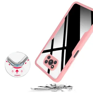 DUAL Obojstranný kryt s fóliou Xiaomi Poco X3 NFC / X3 Pro ružový