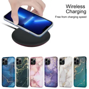 ART MARBLE Ochranný kryt Apple iPhone 13 Pro WHITE
