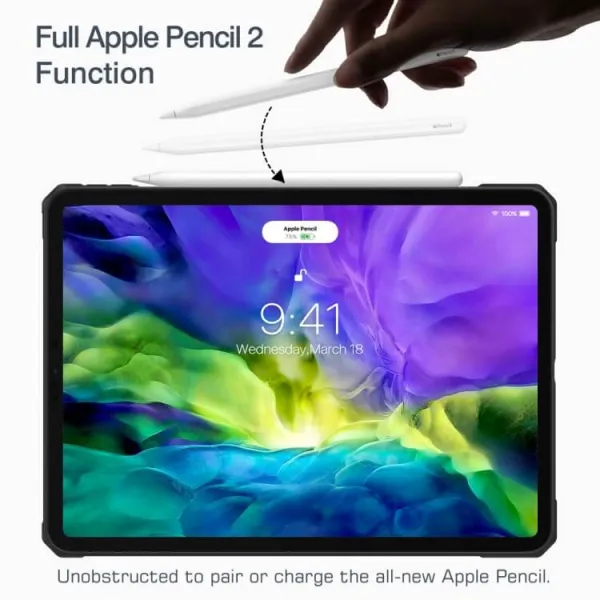 PROTEMIO FUSION Odolný kryt Apple iPad Pro 11 2020 čierny