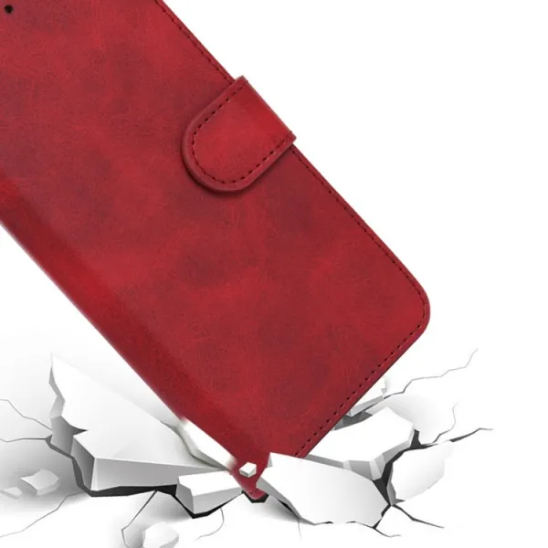 SMOOTH Peňaženkové puzdro Motorola Edge 30 Pro červené