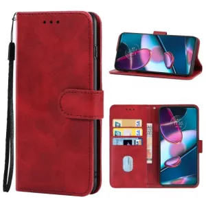 SMOOTH Peňaženkové puzdro Motorola Edge 30 Pro červené