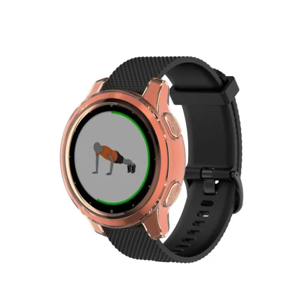 TPU Ochranný obal Garmin Vivoactive 4 / Garmin Venu 2 oranžový