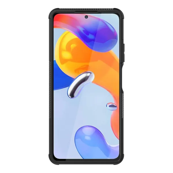 STAND Extra odolný obal Xiaomi Redmi Note 11 Pro 5G čierny
