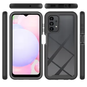 DUAL Obojstranný kryt s fóliou Samsung Galaxy A13 ružový