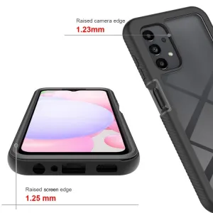 DUAL Obojstranný kryt s fóliou Samsung Galaxy A13 ružový