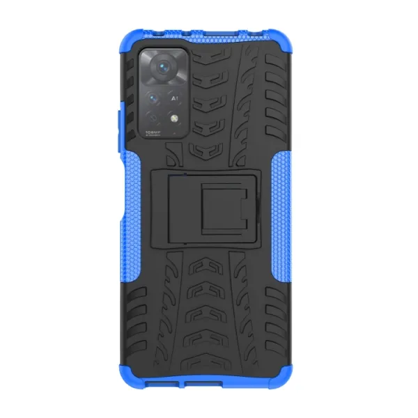 STAND Extra odolný obal Xiaomi Redmi Note 11 Pro 5G modrý