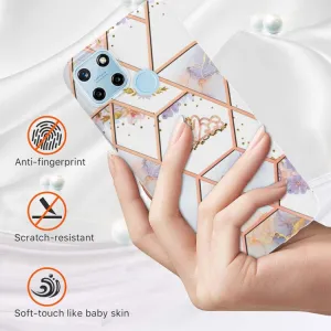 IMD MARBLE Ochranný kryt Realme C21Y CROWN
