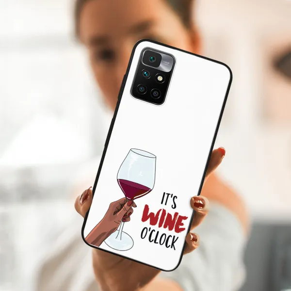 MY ART Silikónový obal Xiaomi Redmi 10 / Redmi 10 2022 WINE (007)