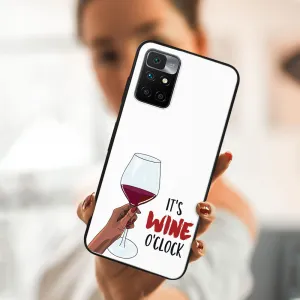 MY ART Silikónový obal Xiaomi Redmi 10 / Redmi 10 2022 WINE (007)