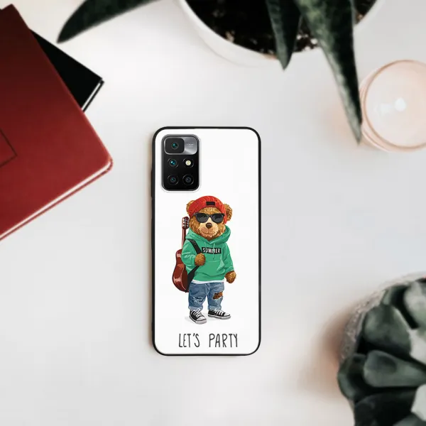 MY ART Silikónový obal Xiaomi Redmi 10 / Redmi 10 2022 BEAR (177)