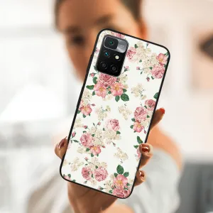 MY ART Silikónový obal Xiaomi Redmi 10 / Redmi 10 2022 PINK ROSES (016)