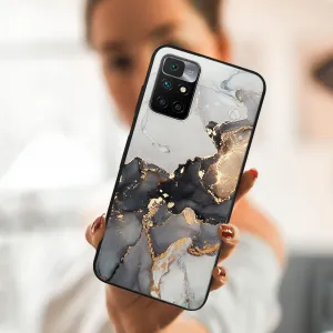 MY ART Silikónový obal Xiaomi Redmi 10 / Redmi 10 2022 GREY MARBLE (140)