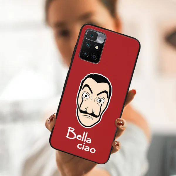 MY ART Silikónový obal Xiaomi Redmi 10 / Redmi 10 2022 LA CASA DE PAPEL (027)
