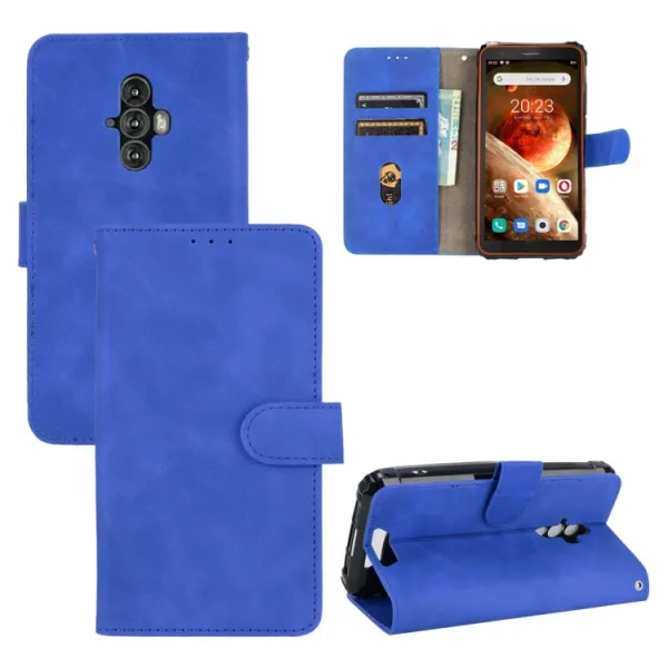 Peňaženkové puzdro Blackview BV6600 modré