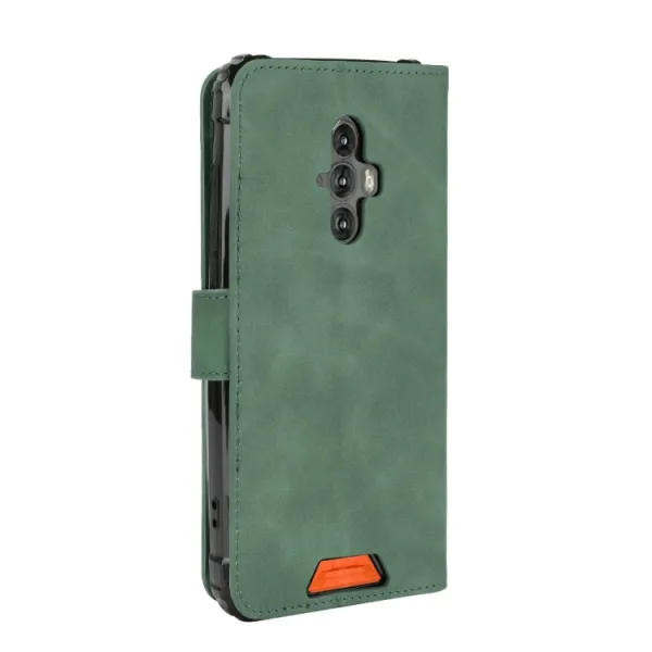 Peňaženkové puzdro Blackview BV6600 zelené