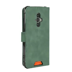 Peňaženkové puzdro Blackview BV6600 zelené