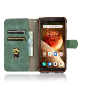 Peňaženkové puzdro Blackview BV6600 zelené