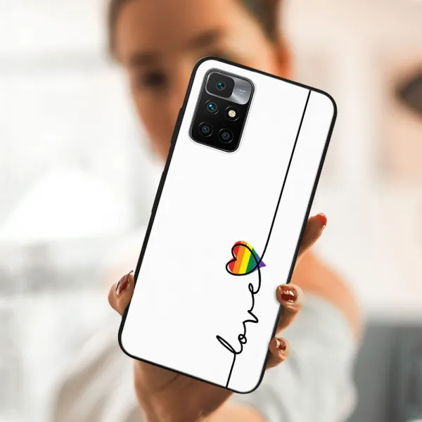 MY ART Silikónový obal Xiaomi Redmi 10 / Redmi 10 2022 LOVE (054)