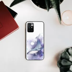 MY ART Silikónový obal Xiaomi Redmi 10 / Redmi 10 2022 WHALE (242)