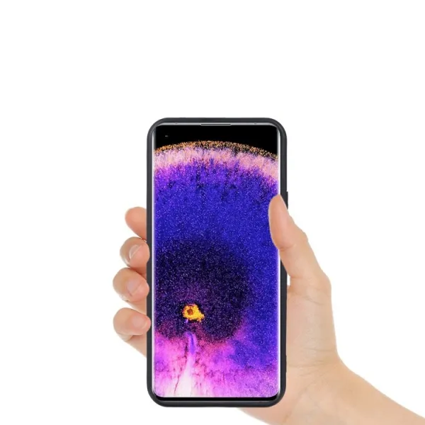 Silikónový kryt Oppo Find X5 Pro čierny