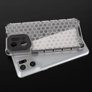 HONEYCOMB Ochranný kryt Oppo Find X5 Pro zelený