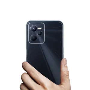 Silikónový obal Realme C35 priehľadný