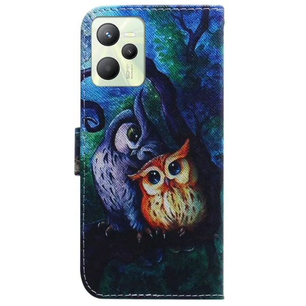 ART Peňaženkový kryt pre Realme C35 OWL