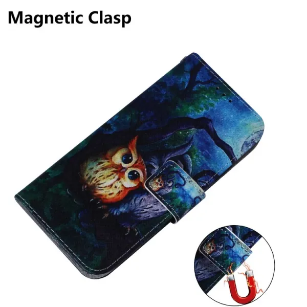 ART Peňaženkový kryt pre Realme C35 OWL