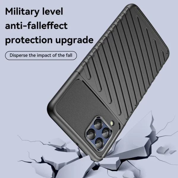 THUNDER Ochranný kryt Samsung Galaxy M53 5G čierny