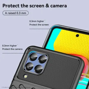THUNDER Ochranný kryt Samsung Galaxy M53 5G čierny