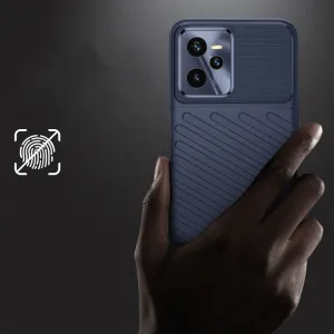 THUNDER Ochranný kryt Realme C35 modrý