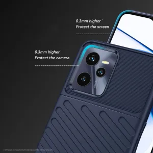 THUNDER Ochranný kryt Realme C35 modrý
