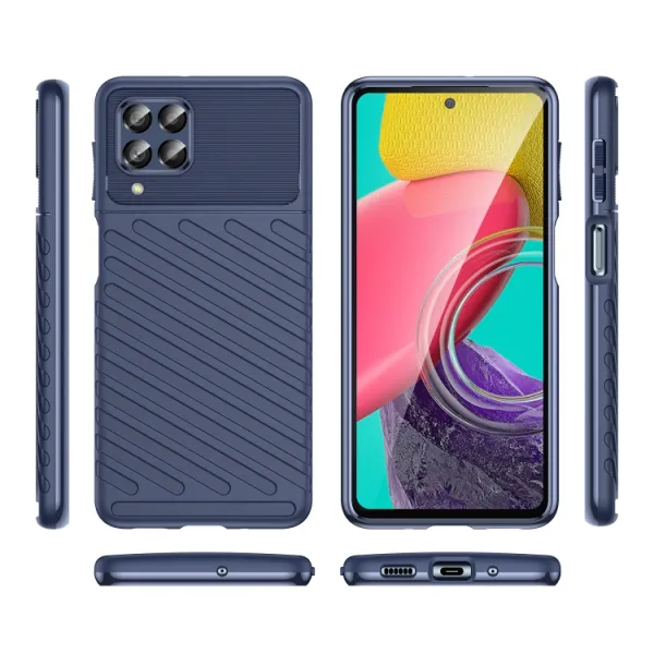 THUNDER Ochranný kryt Samsung Galaxy M53 5G modrý