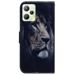 ART Peňaženkový kryt pre Realme C35 LION