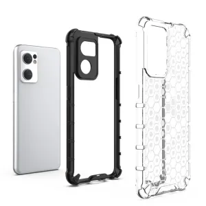 HONEYCOMB Ochranný kryt Oppo Reno7 5G biely