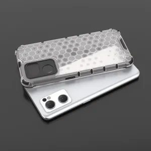 HONEYCOMB Ochranný kryt Oppo Reno7 5G biely