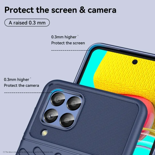 THUNDER Ochranný kryt Samsung Galaxy M53 5G modrý