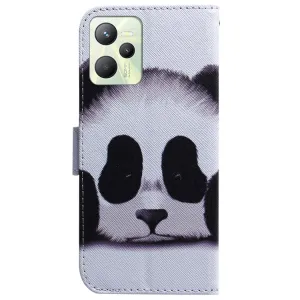 ART Peňaženkový kryt pre Realme C35 PANDA