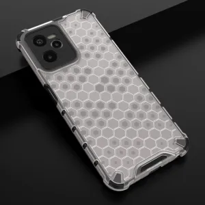 HONEYCOMB Ochranný kryt Realme C35 biely