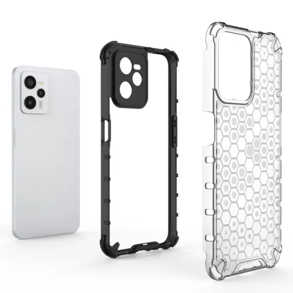 HONEYCOMB Ochranný kryt Realme C35 modrý