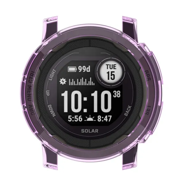 TPU Ochranný obal Garmin Instinct 2 fialový
