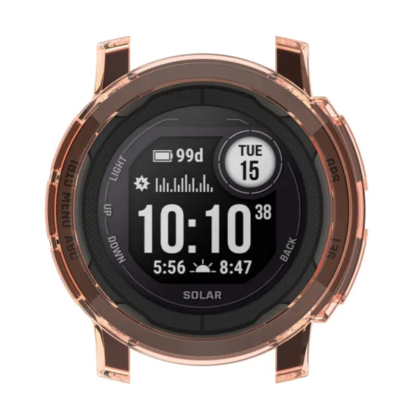 TPU Ochranný obal Garmin Instinct 2 oranžový