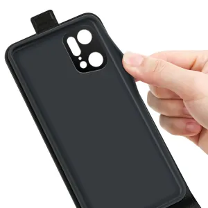 Vyklápacie puzdro Oppo Find X5 Pro čierne