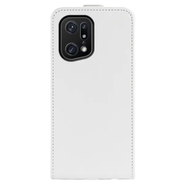 Vyklápacie puzdro Oppo Find X5 Pro biele