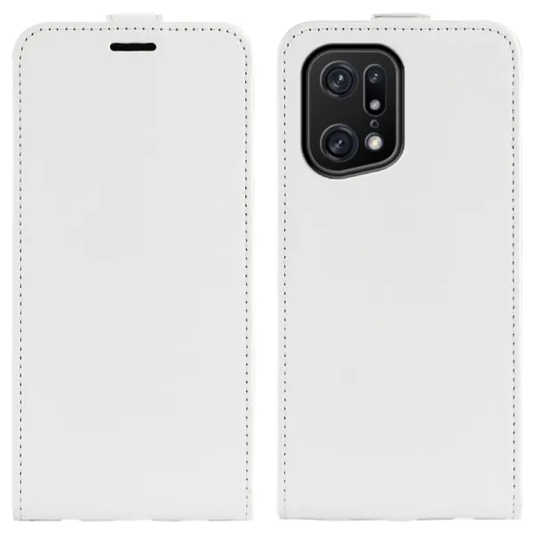 Vyklápacie puzdro Oppo Find X5 Pro biele