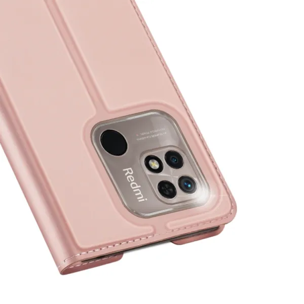 DUX Peňaženkový kryt Xiaomi Redmi 10C ružový