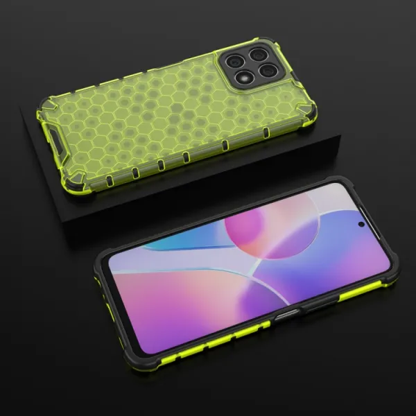 HONEYCOMB Ochranný kryt Honor X8 zelený