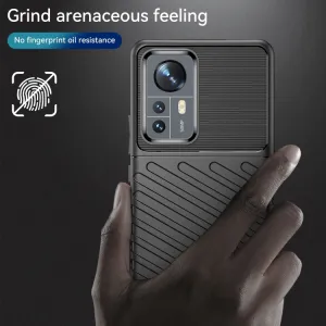 THUNDER Ochranný kryt Xiaomi 12 Pro čierny